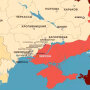 Карта оккупации Украины, Лиман, Херсонская область, Запорожская область, Путин