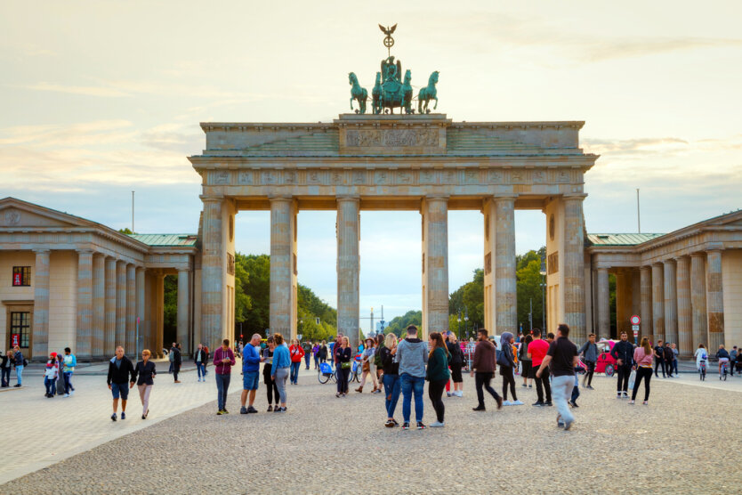 Бранденбургские ворота. Берлин. Германия