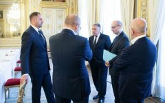 Украинская делегация в Париже, Андрей Ермак, Алексей Резников, Андрей таран