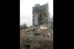 Разрушенный бом в Бородянке, Харьков, вторжение россии в Украину, обстрелы жилых домов