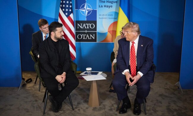 Владимир Зеленский и Дональд Трамп