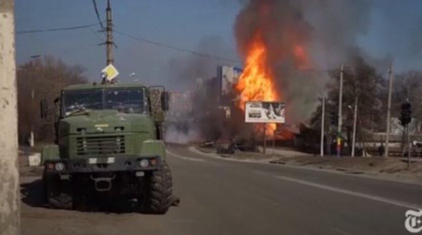 Удар по газопроводу в Харькове, вторжение России в Украину