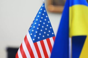 Україна та США, прапори країн