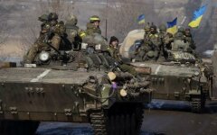Украинские танки Дебальцево