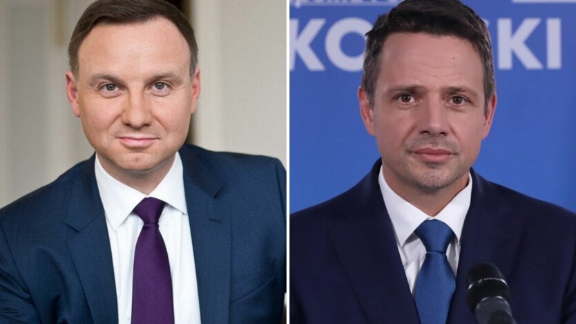 Анджей Дуда и Рафал Тшасковський, выборы в польше