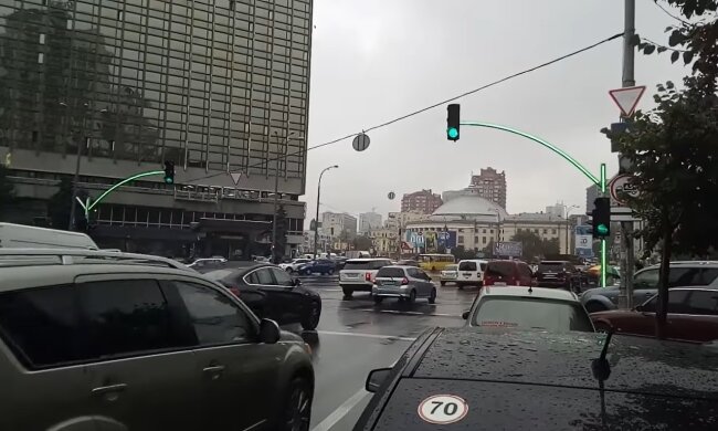 Светофоры в Киеве, светодиодные модуля, Департамент транспортной инфраструктуры
