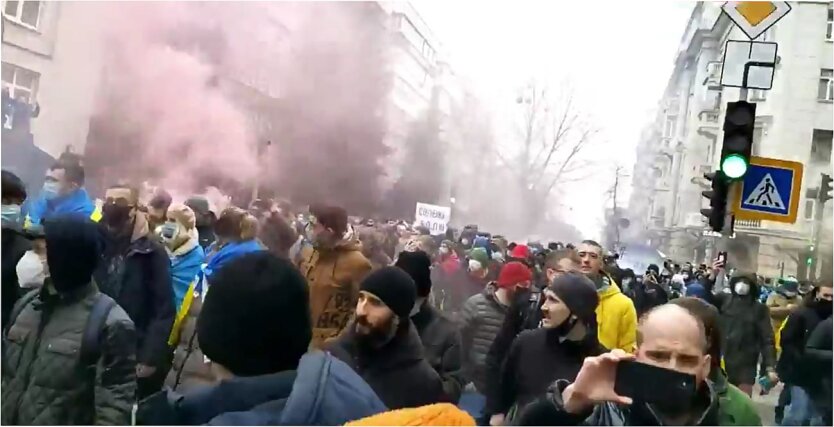 Протест в поддержку Сергея Стерненко, Протест на Банковой, Офис генпрокурора