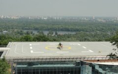 вертолетная площадка Януковича