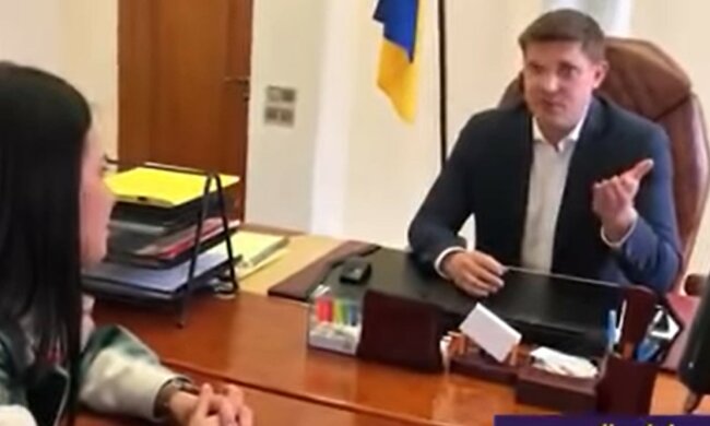 Губернатор Одесской области Максим Куцый, неудобный вопрос, выгнал журналистов