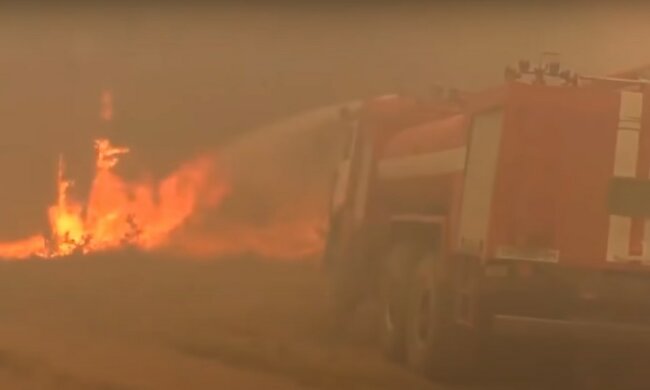 Пожары на Луганщине,тушение пожаров в Луганской области,причины пожара на Луганщине
