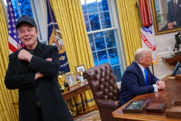 Ілон Маск і Дональд Трамп
