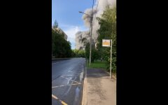 Пожар в Санкт-Петербурге
