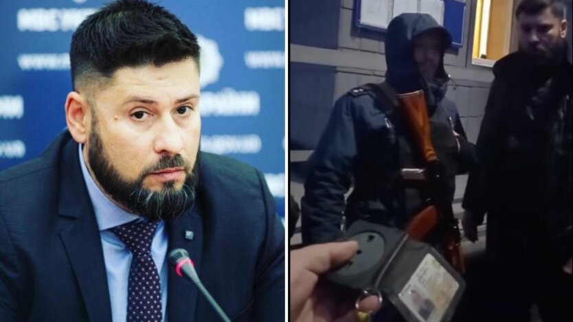 Александр Гогилашвили, скандал на блокпосту на Донбассе