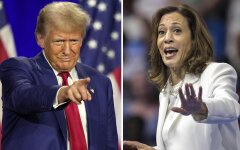 Дональд Трамп и Камала Харрис