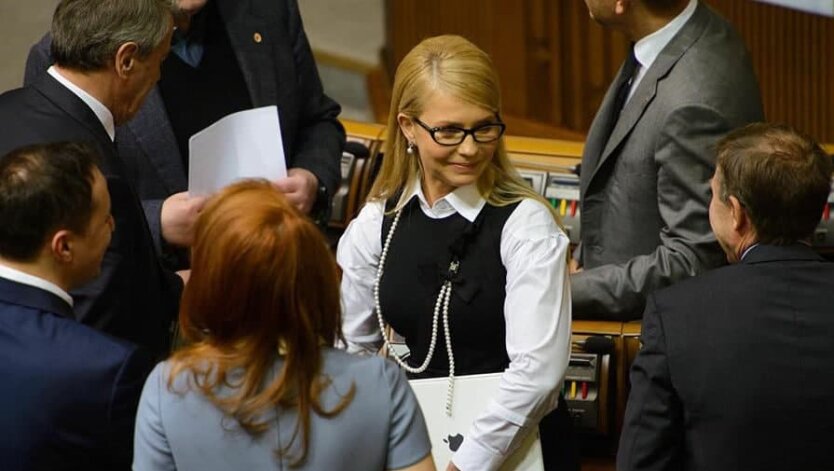 Юлия Тимошенко, Партия "Батькивщина", Верховная Рада Украины