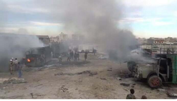 грузовики колонна турция сирия