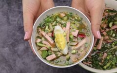 Окрошка, цены на продукты