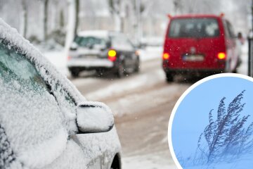 Погода в Украине, снегопады, гололедица, метель в украине, погода на День Николая Чудотворца