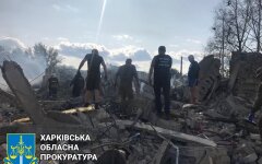 Обстрел села Гроза