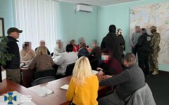 Затримання співробітниками СБУ зрадника у мерії Миколаєва, фото