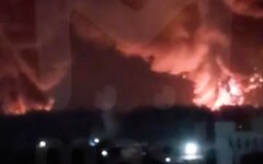 В Пскове беспилотниками атаковали аэродром "Кресты": видео