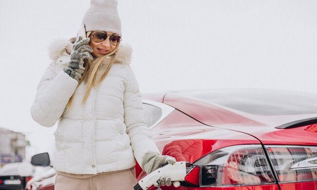 Зарядка электромобиля