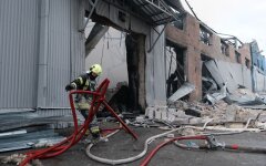 Ракетний удар по Києву