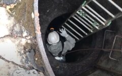 Кривой Рог, коммунальщики, насос