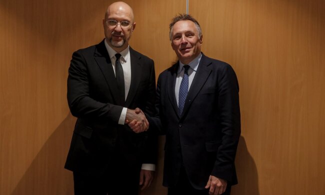 Денис Шмигаль та Торе Сандвік