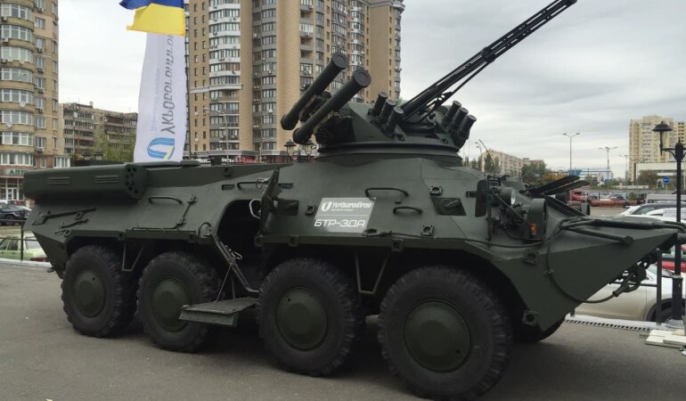 БТР-3 ДА производства Украины