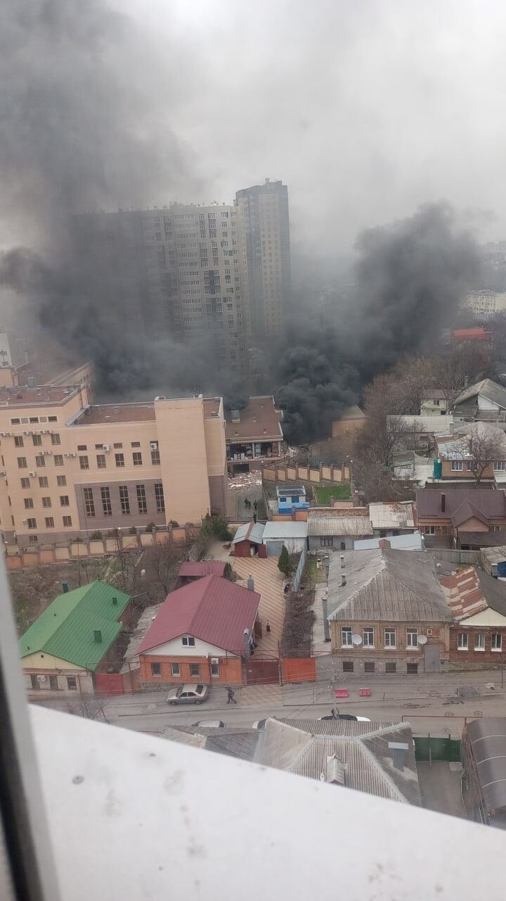 Пожежа у Ростові-на-Дону