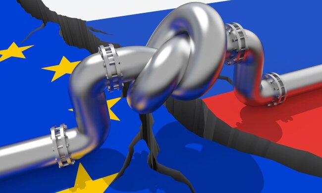 Импорт российского газа в ЕС