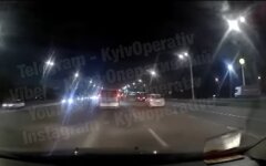 ДТП в Киеве, таксист, Skoda