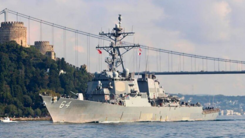 Военный корабль ВМС США вблизи Йемена перехватил несколько выпущенных ракет