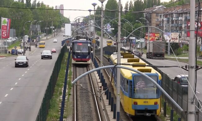Скоростной трамвай в Киеве, Ремонт дорог в Киеве, Ремонт на Индустриальной в Киеве