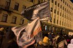 Под Офисом Зеленского протестуют сторонники Стерненко: фото, видео