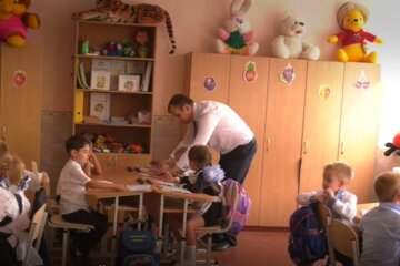Украинские школы, переселенцы, зачисление в школу, первый класс
