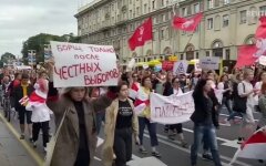 Протесты в Беларуси