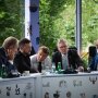 Владимир Зеленский, Кир Стармер, Эмманюэль Макрон и Фридрих Мерц