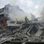Руйнування у Харкові після ракетного удару
