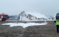 В Казахстане рухнул самолет, есть жертвы