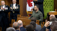 Выступление Владимира Зеленского в парламенте Канады