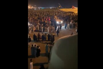 Аэропорт Кабула, эвакуация