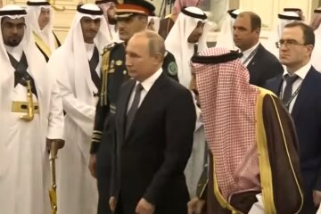 Владимир Путин и принц Саудовской Аравии