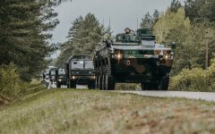 Военные учения Литвы и Польши