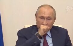 Владимир Путин, коронавирус, кашель