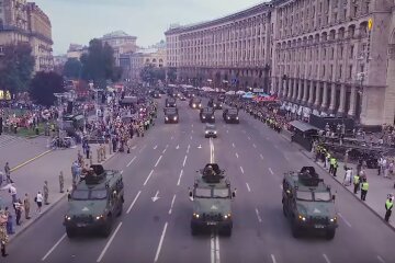 военный парад на Крещатике 2018