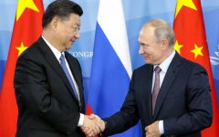 Си Цзиньпин и Владимир Путин / Фото: AFP