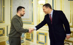 Владимир Зеленский и Радек Сикорский