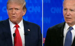 Трамп и Байден, теледебаты